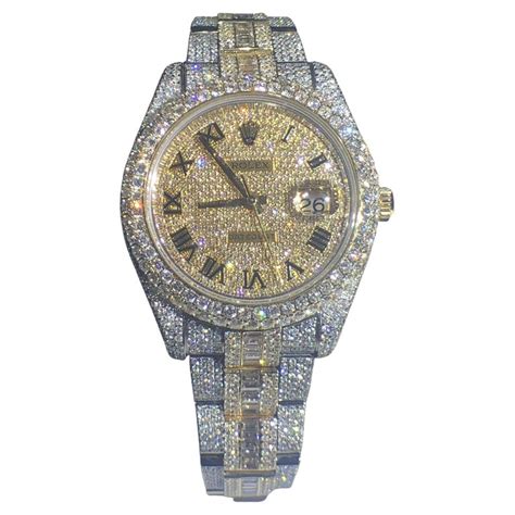 replica rolex iced out